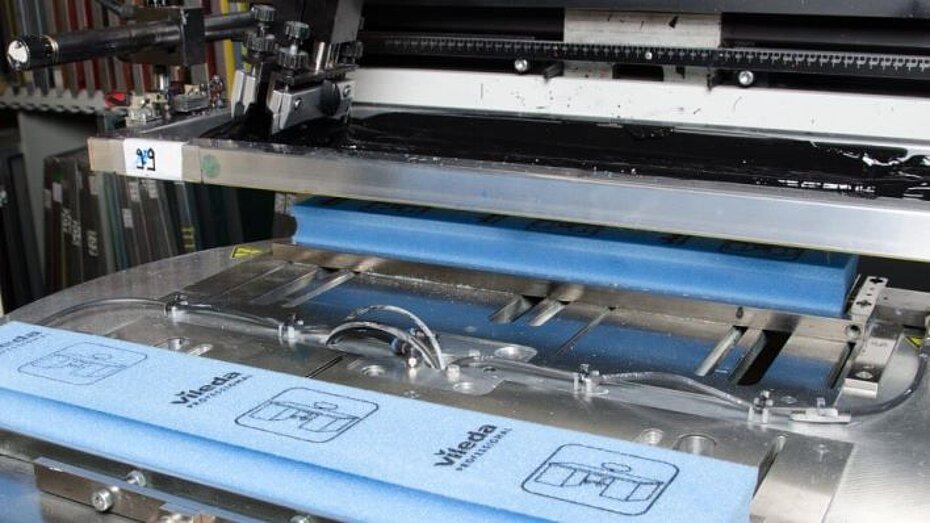 Pahlke Schaumstoffe - screen printing - printing on foam materials Printing on foam materials using screen printing