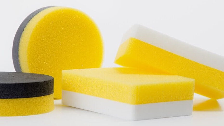 Pahlke Schaumstoffe - Application Sponges - Care Sponges Application sponges are particularly suitable for applying care products and for care purposes