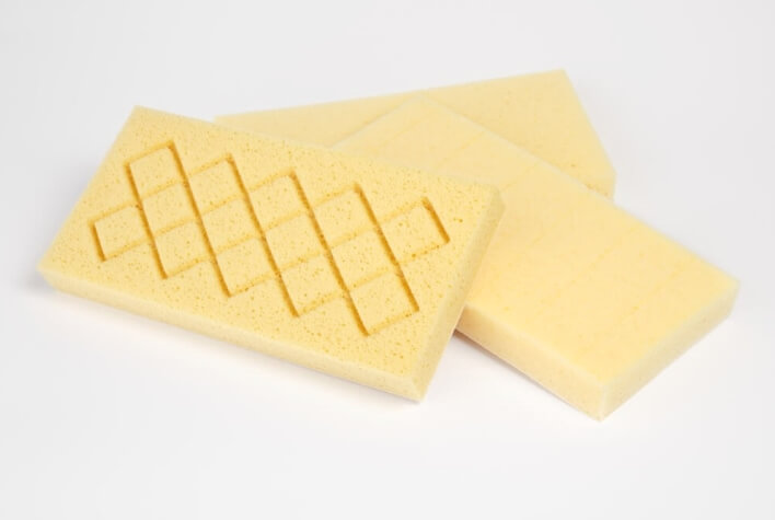 PUR foam hydro pads for tile washing boards