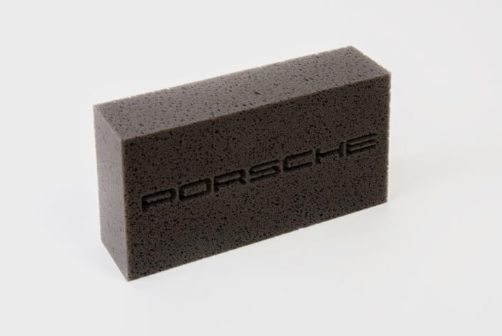 Hand sponges made of hydro foam for car cleaning